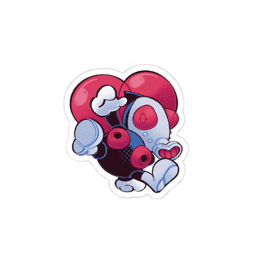 Gun Lung Sticker